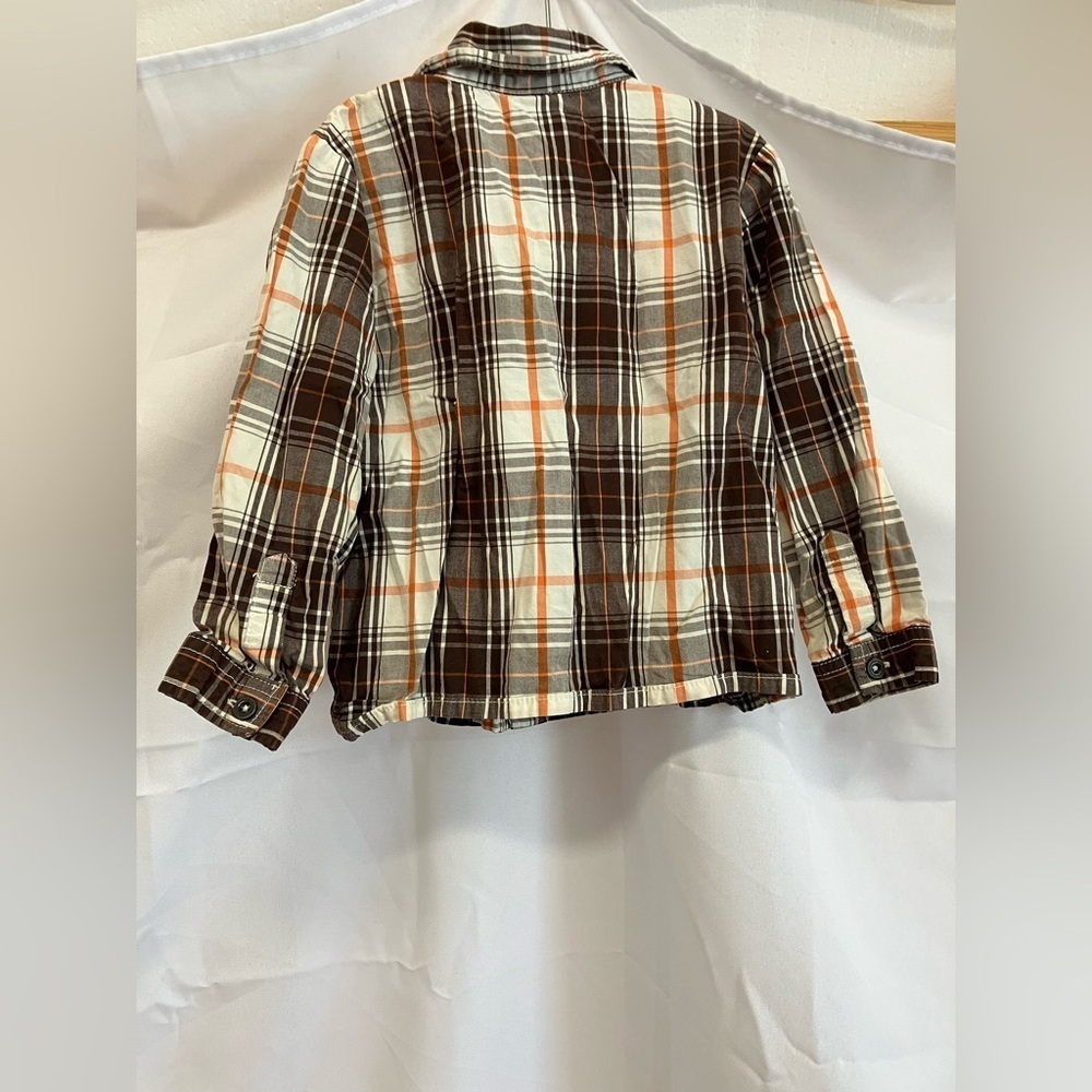 Genuine Kids Button Down Shirt Set - Blue, Gray, Brown - Picture 12 of 12